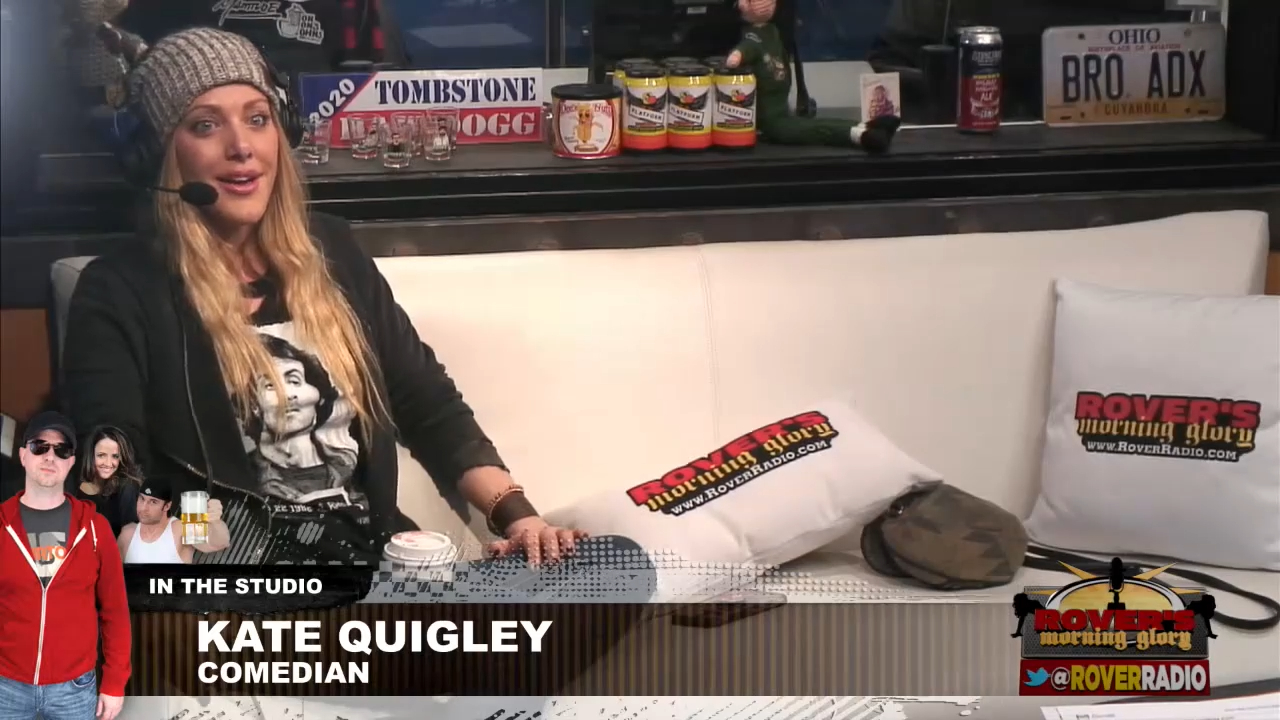 Comedian Kate Quigley – full interview – Rover's Morning Glory