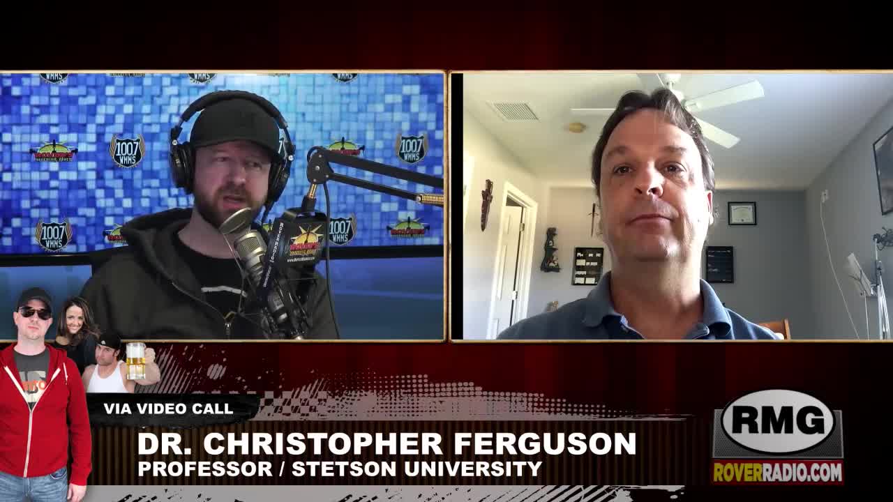 Dr Christopher Ferguson Full Interview Rovers Morning Glory