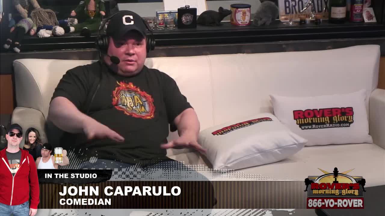 Comedian John Caparulo full interview Rover's Morning Glory